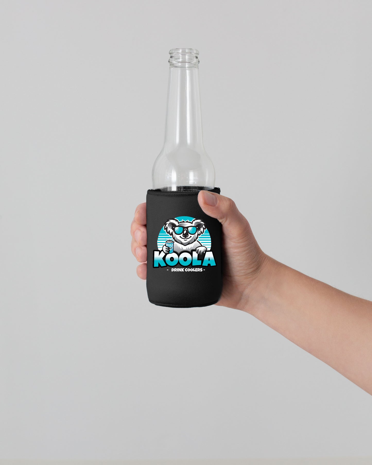 Koola Slim Rubber Bottom Black